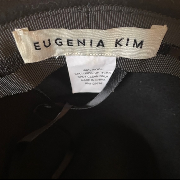 NWOT Eugenia Kim Sandra Faux Pearl Fedora Hat - Picture 4 of 10